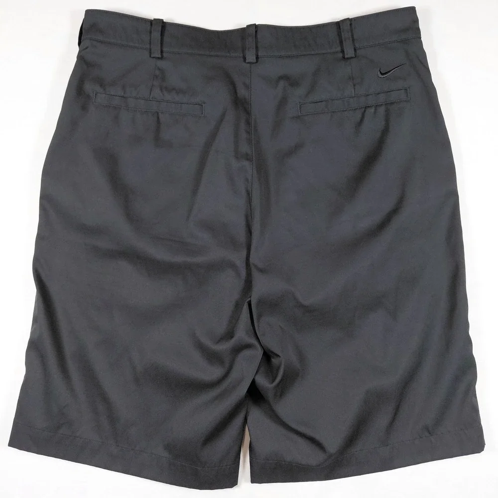 Nike Golf Tour Performance Dri-Fit Shorts Mens 32 Black Flat Front Sportswear